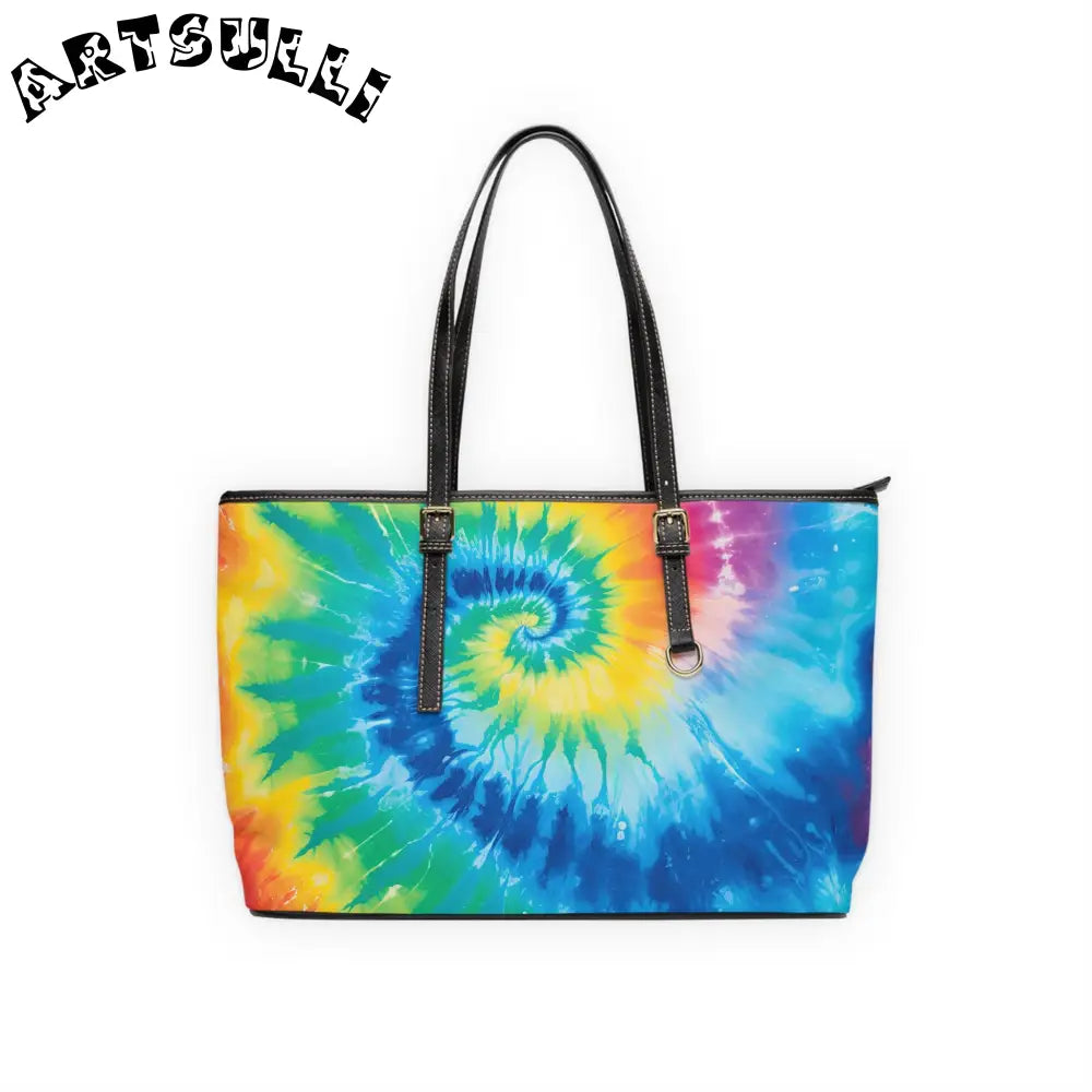 JAKKOUTTHEBXX Tie Dye Faux Leather Shoulder Bag 2025