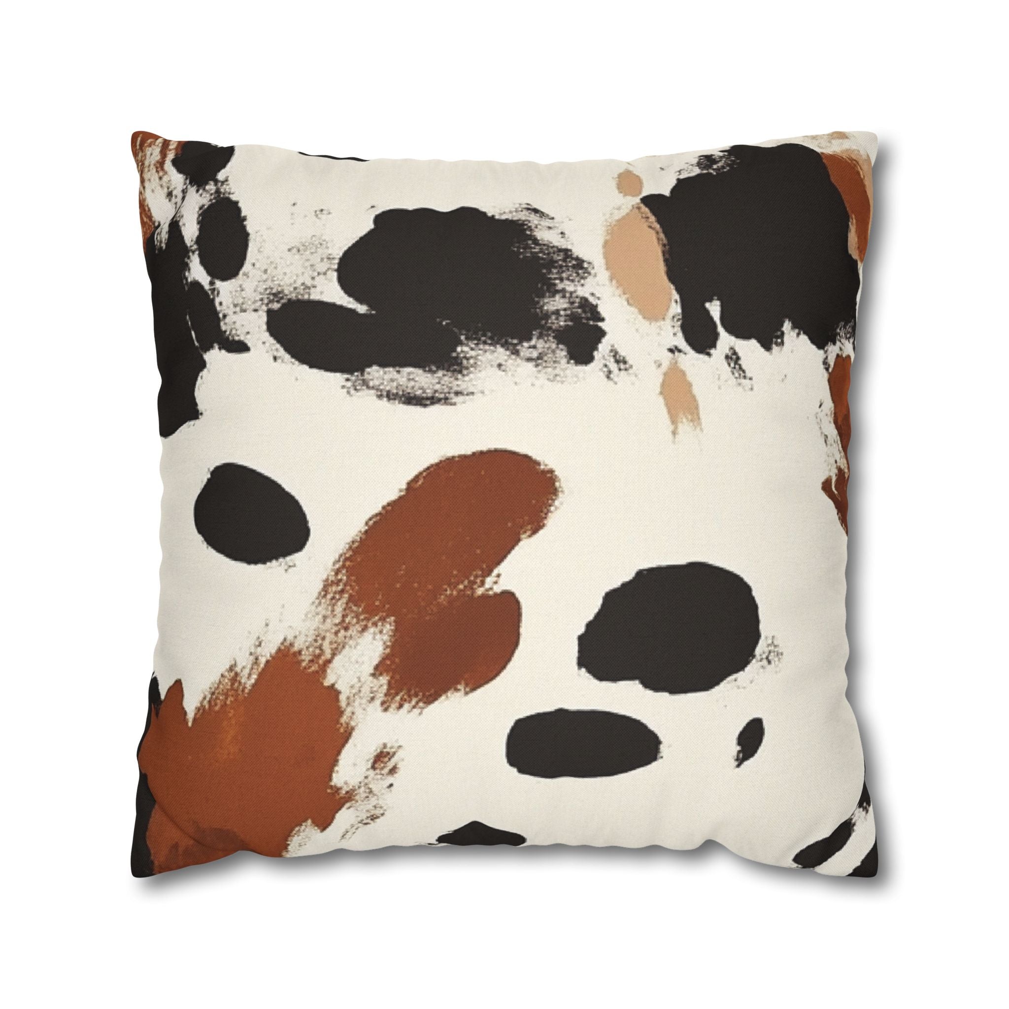 Spun Polyester Square Pillowcase