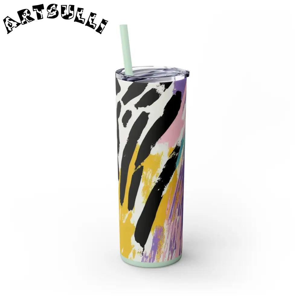 JAKKOUTTHEBXX Wild Zebra Stripes x Paint Brush Strokes Multi-Color
