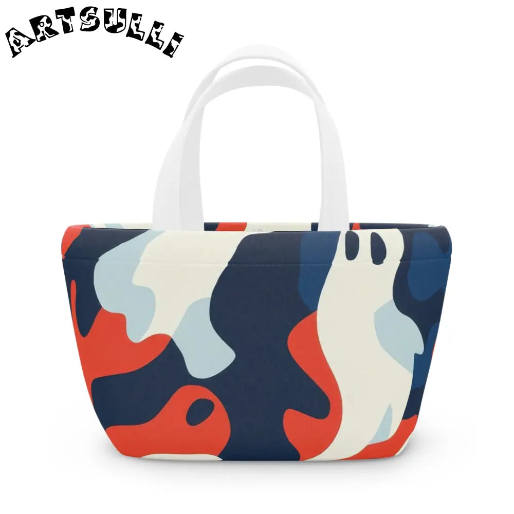 JAKKOUTTHEBXX Camo Ghosts Lunch Bag JAKKOUTTHEBXX Artsulli - Art