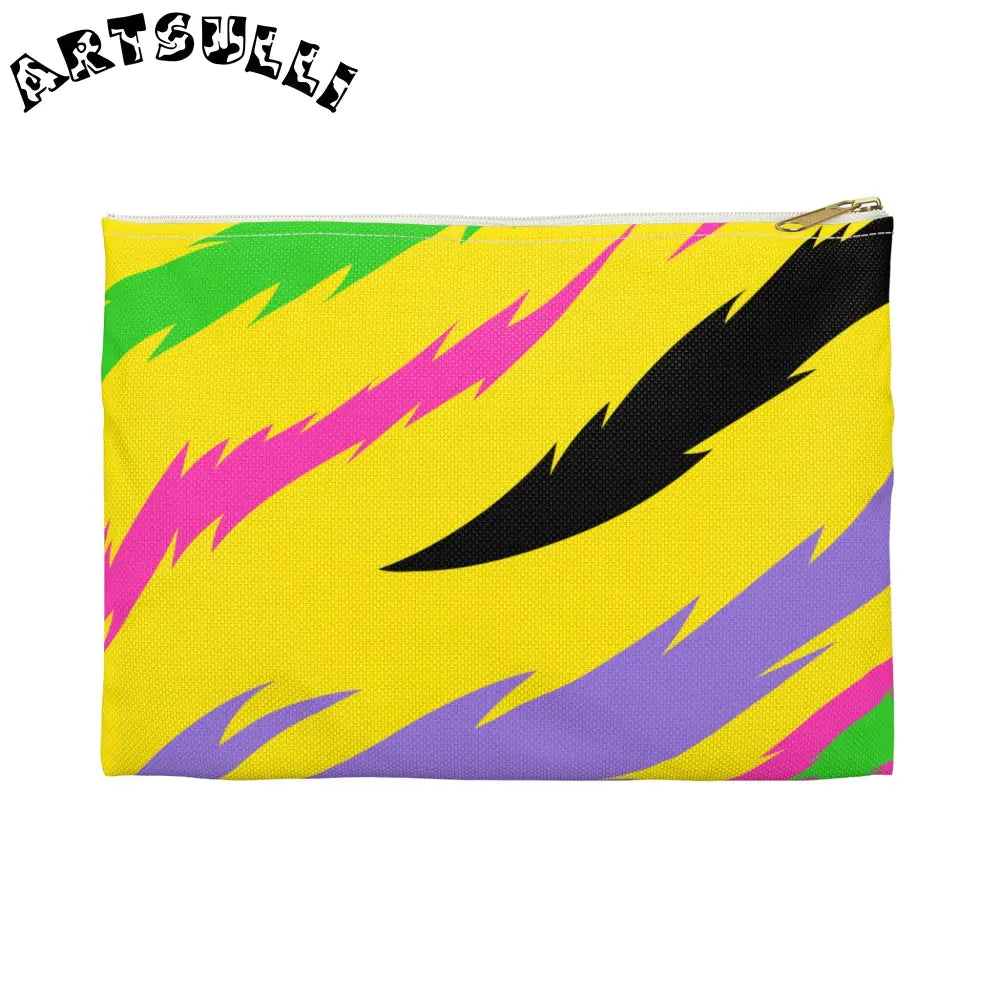 JAKKOUTTHEBXX Electric Tiger Fur Accessory Pouch JAKKOUTTHEBXX