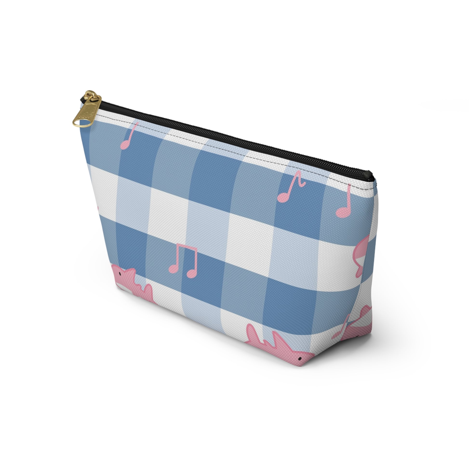 Music Shark II Accessory Pouch w T-bottom, Artsulli - Art is Long, Life is Short, Bags, , , , , , , 