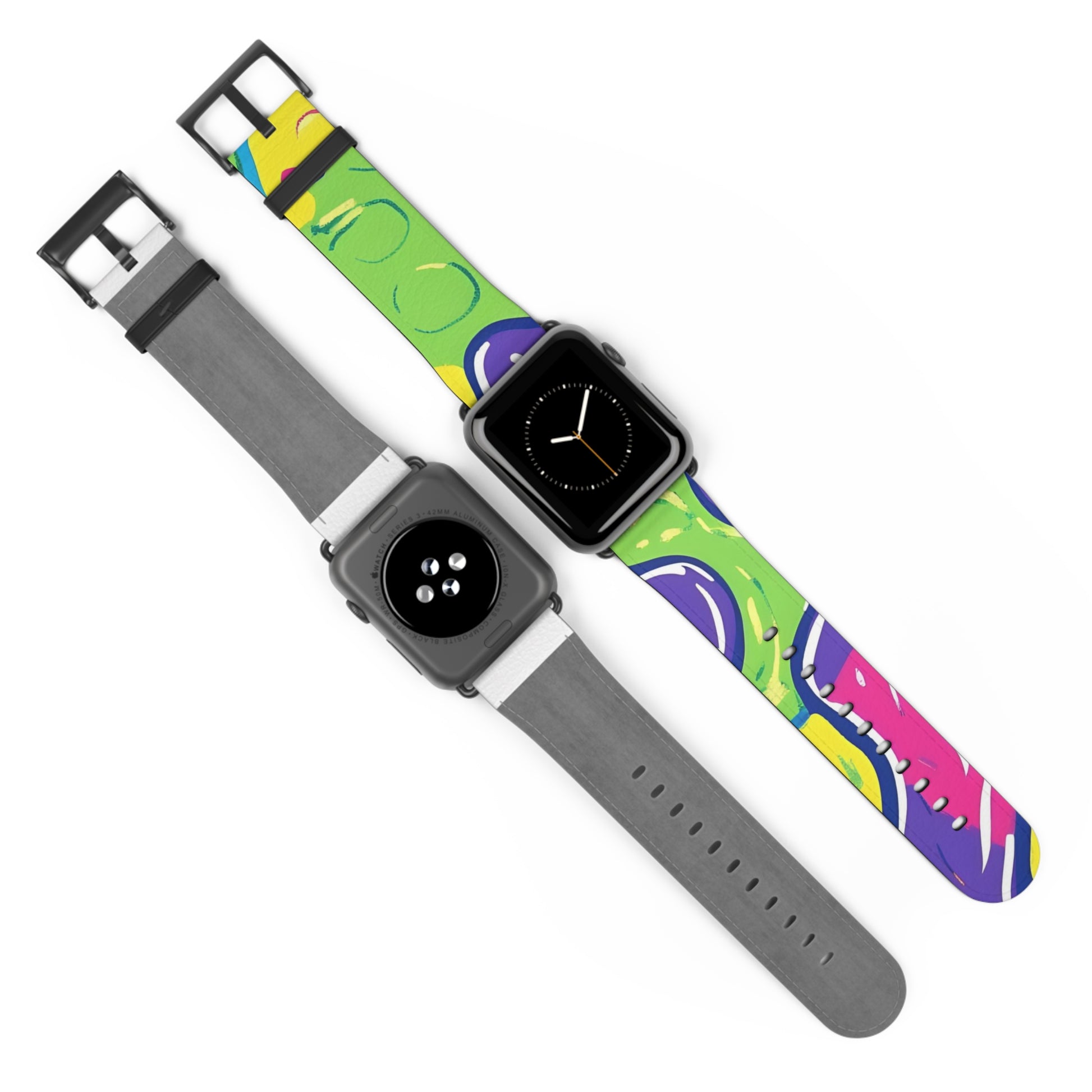 90s Trippy Slime Watch Band, Artsulli - Art is Long, Life is Short, Accessories, , , , , , , 