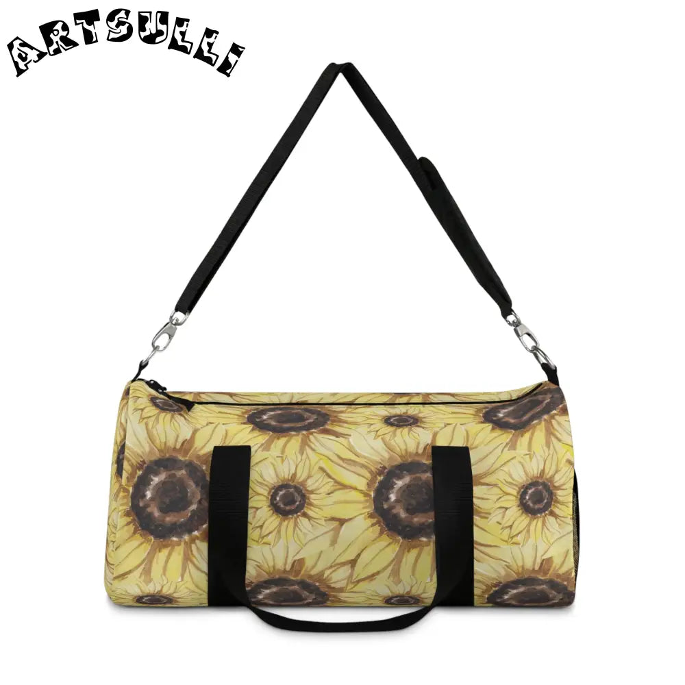 JAKKOUTTHEBXX Retro Anime Sunflower Duffel Bag JAKKOUTTHEBXX
