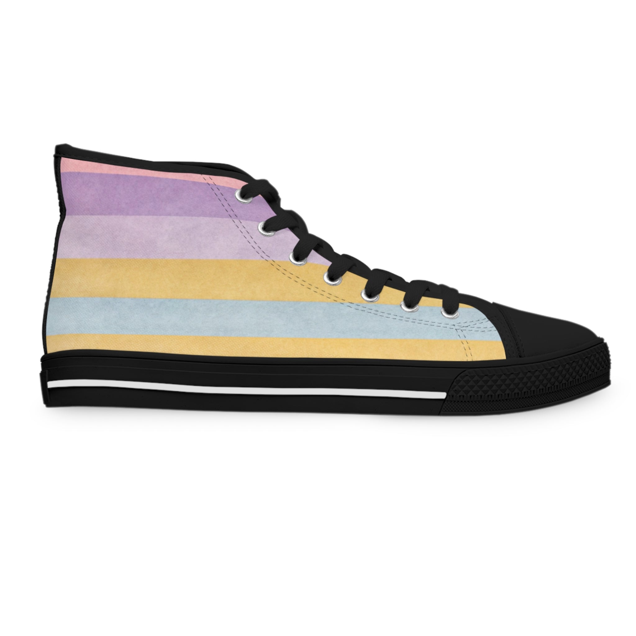 Copy of Copy of Women's High Top Sneakers, Artsulli - Art is Long, Life is Short, Shoes, , , , , , , 