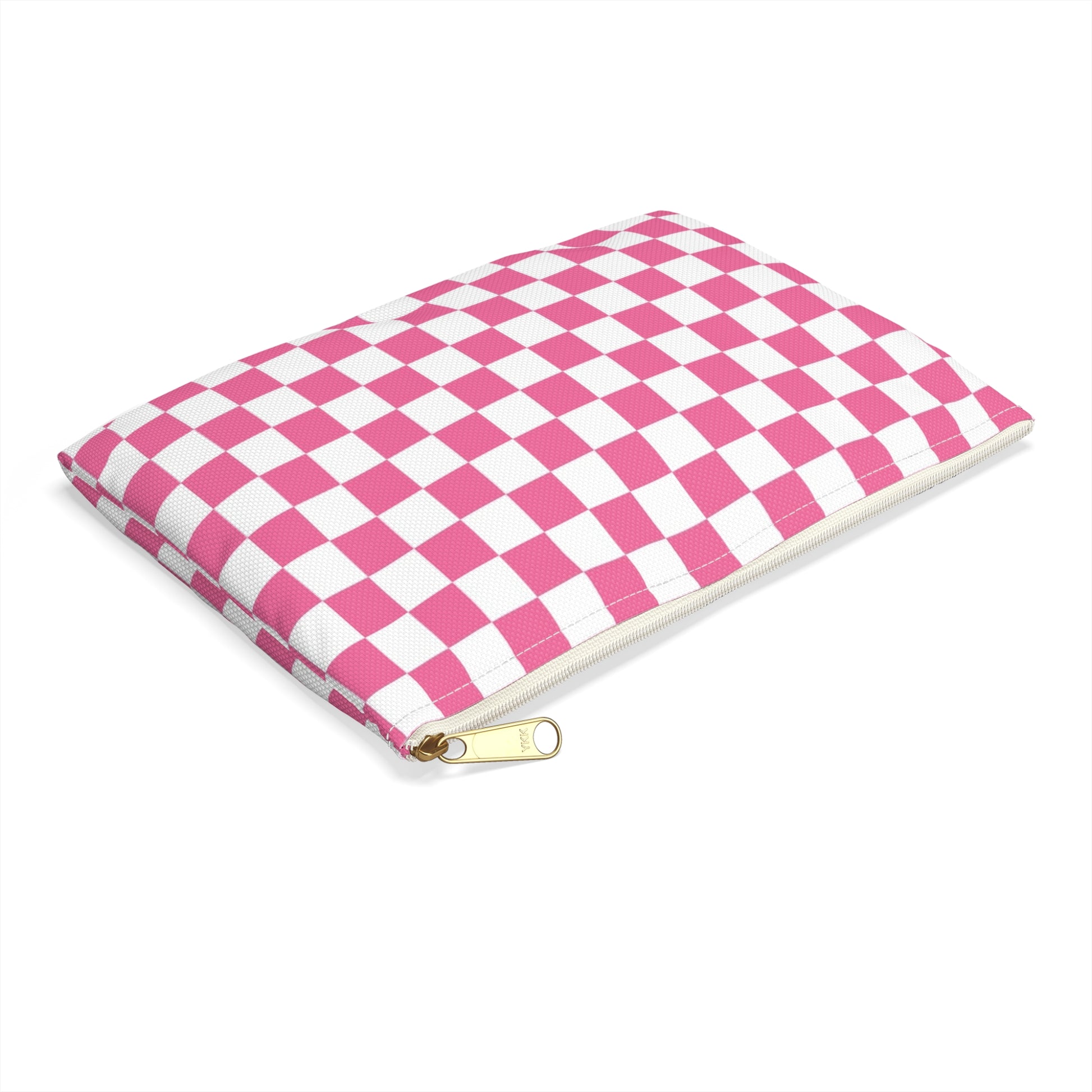 Yuyushiki Pink Check Accessory Pouch, Artsulli - Art is Long, Life is Short, Bags, , , , , , , 