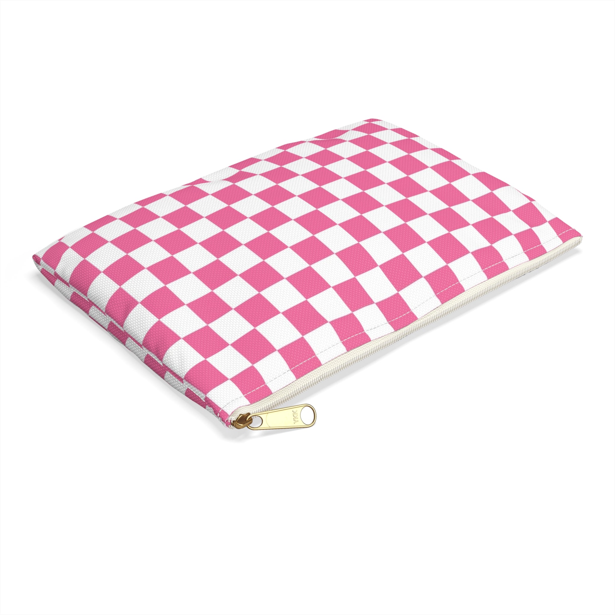 Yuyushiki Pink Check Accessory Pouch, Artsulli - Art is Long, Life is Short, Bags, , , , , , , 