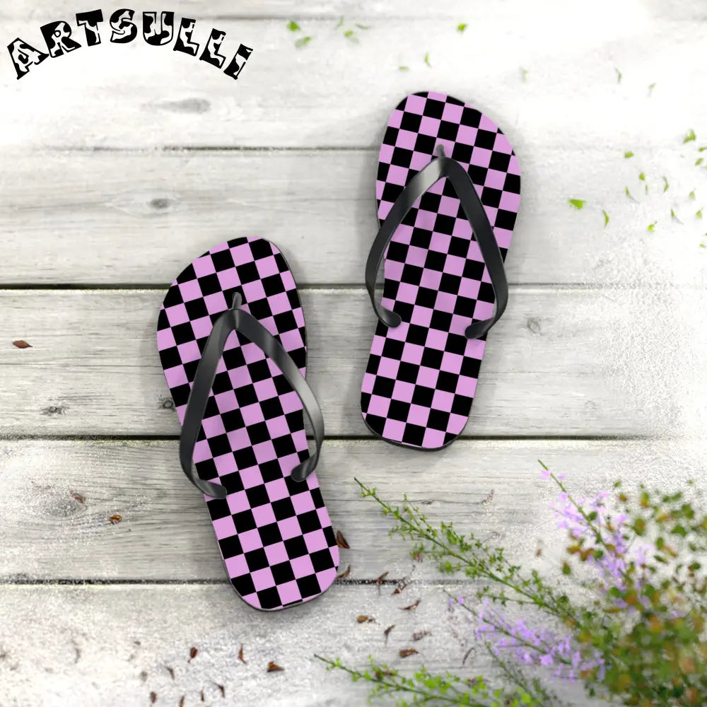 JAKKOUTTHEBXX Pixel Punk Vision Flip Flops JAKKOUTTHEBXX Artsulli