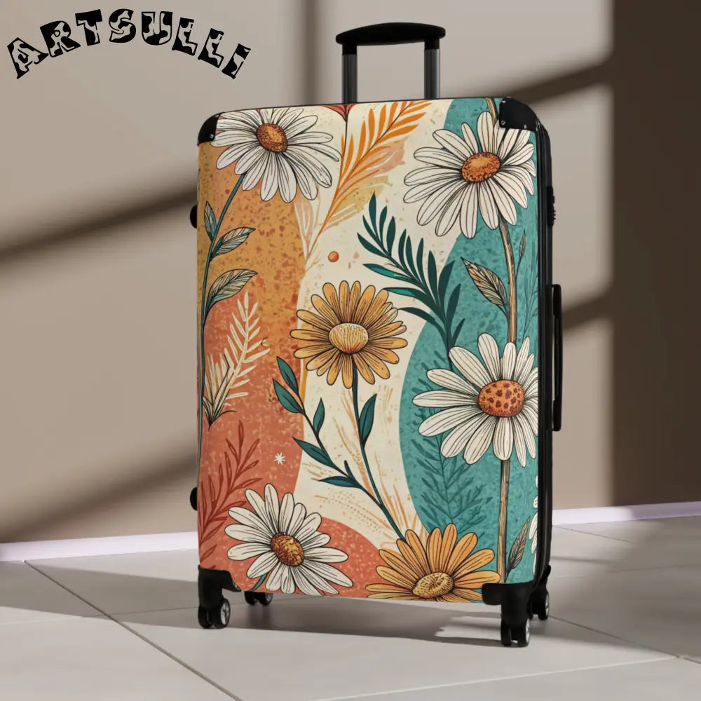 JAKKOUTTHEBXX Retro Daisy Dream Suitcase JAKKOUTTHEBXX Artsulli