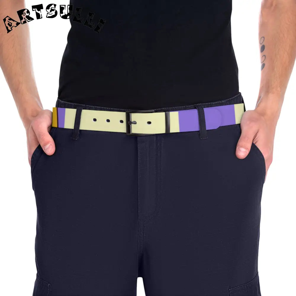 JAKKOUTTHEBXX Trippy Flower Power Motifs Rave Garden Grins Belt