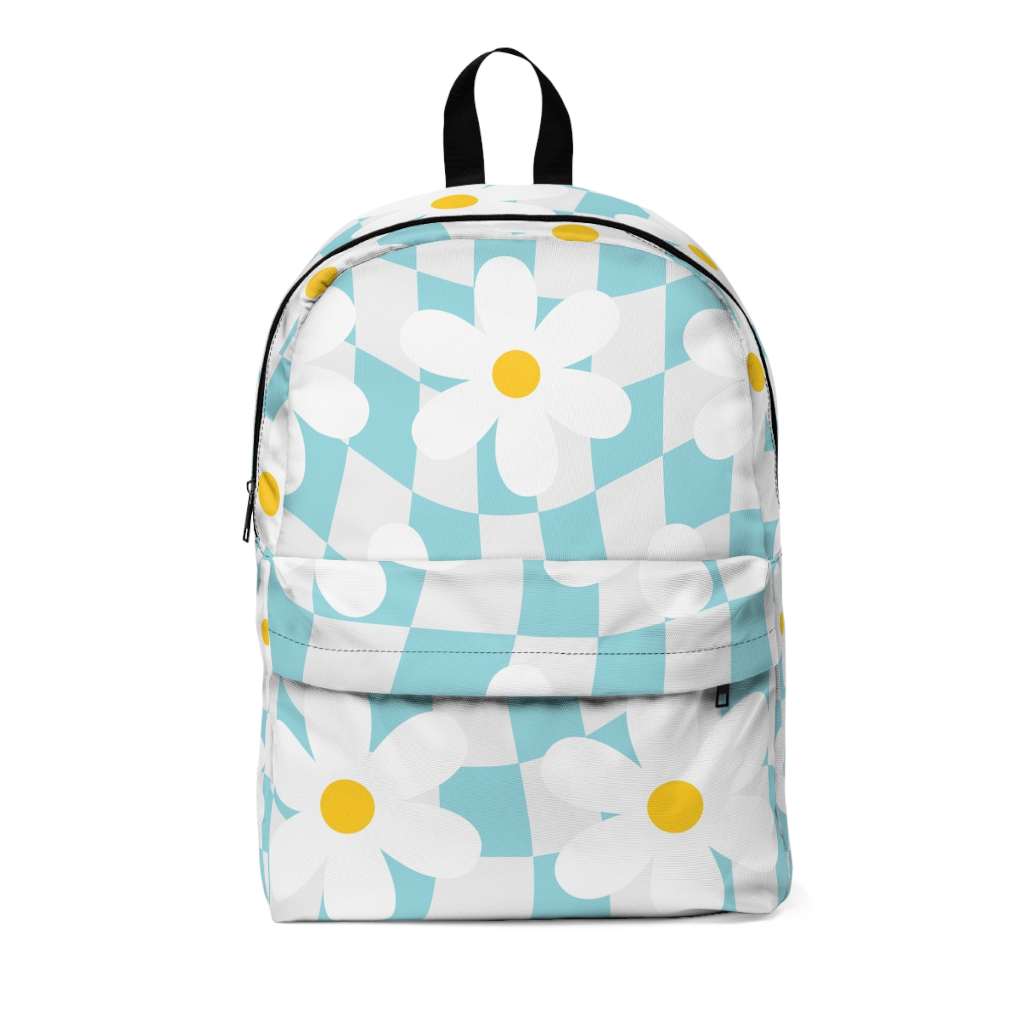 Trippy Check Garden Unisex Classic Backpack, Artsulli - Art is Long, Life is Short, Bags, Size, One size, , , , , 21918319645711899311