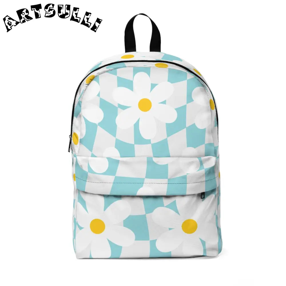 JAKKOUTTHEBXX Trippy Check Garden Unisex Classic Backpack