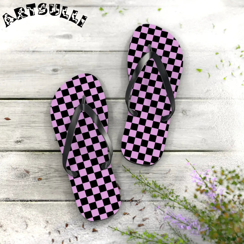 JAKKOUTTHEBXX Pixel Punk Vision Flip Flops JAKKOUTTHEBXX Artsulli