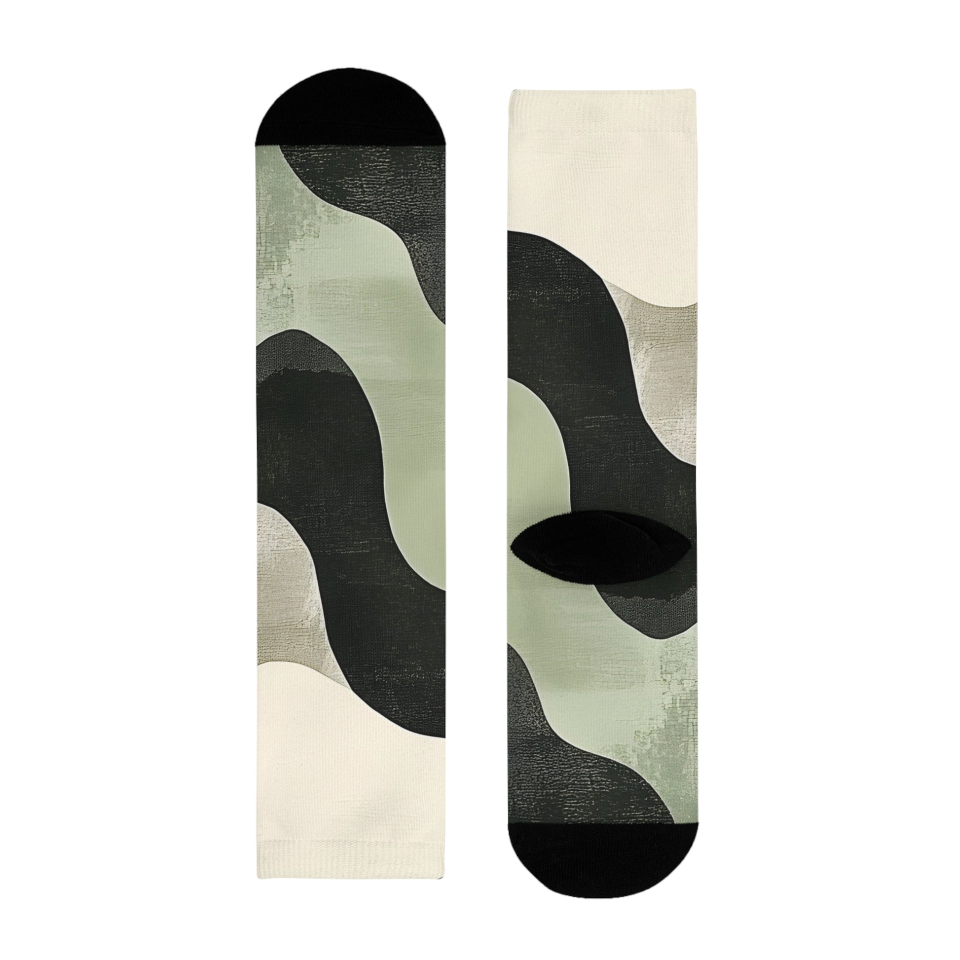 Focusing on Camouflage and Mystery Sublimation Crew Socks (EU), Artsulli - Art is Long, Life is Short, All Over Prints, Size, M, , , , , 57800107676620