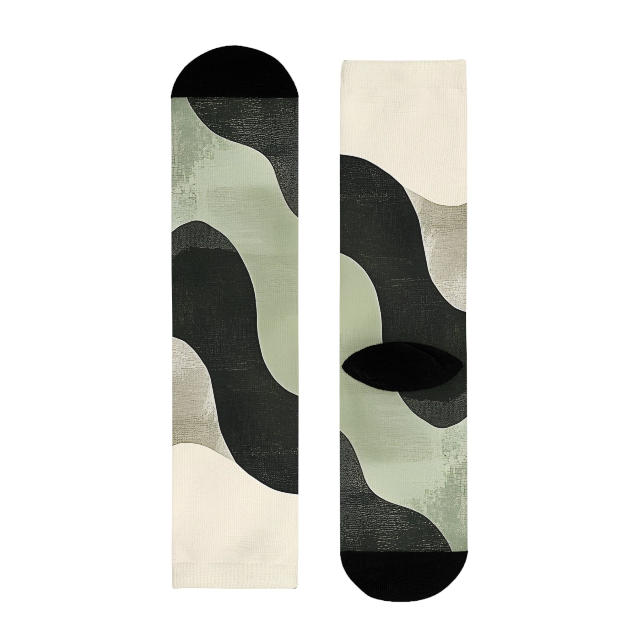 Focusing on Camouflage and Mystery Sublimation Crew Socks (EU), Artsulli - Art is Long, Life is Short, All Over Prints, Size, M, , , , , 57800107676620