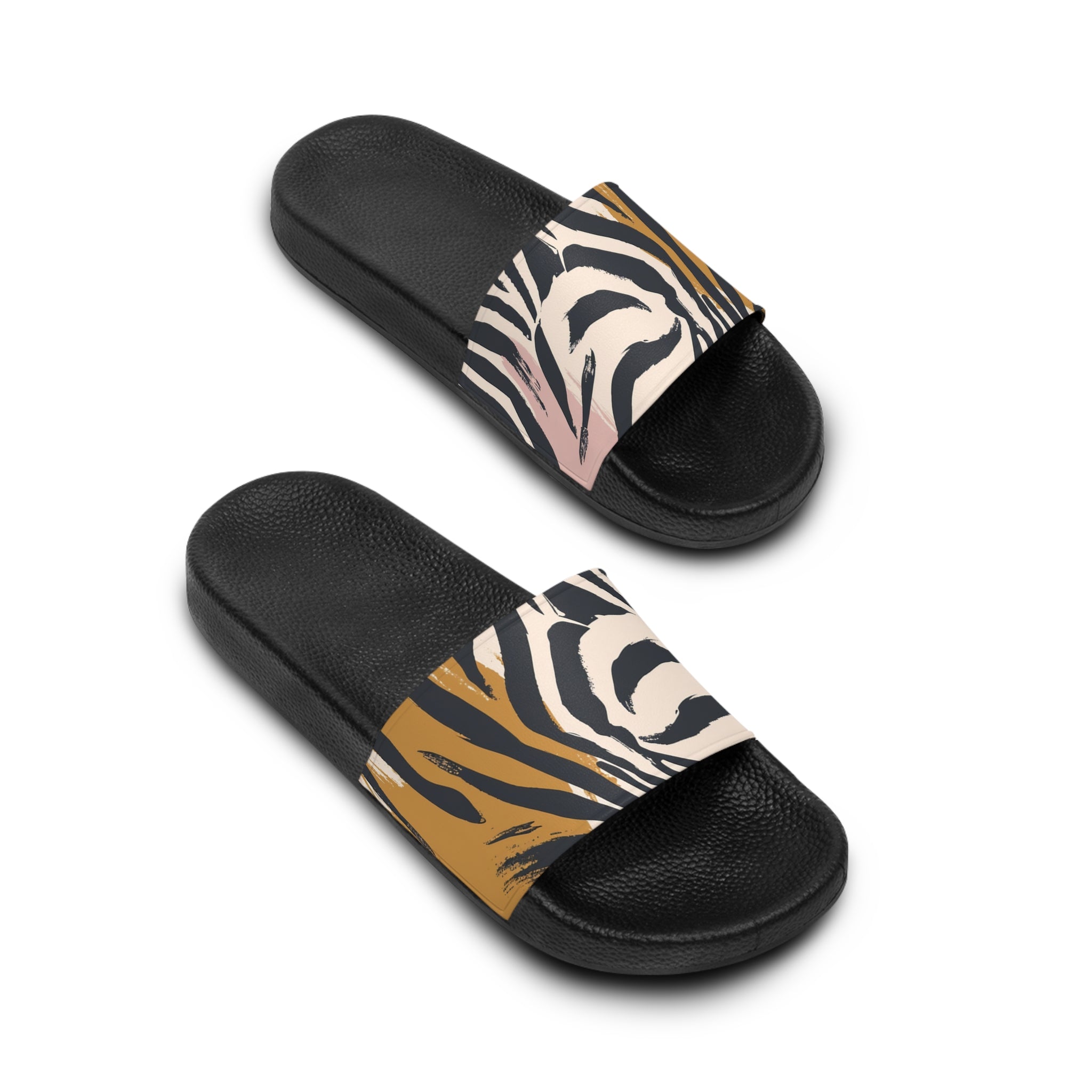 Women's Slide Sandals, Artsulli - Art is Long, Life is Short, Shoes, , , , , , , 