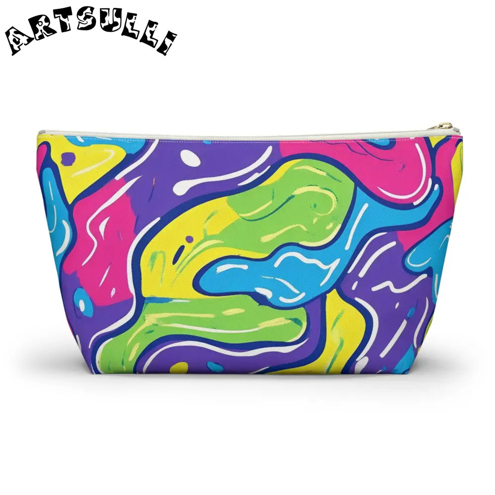 JAKKOUTTHEBXX Colorful Abstract T-Bottom Pouch 2025