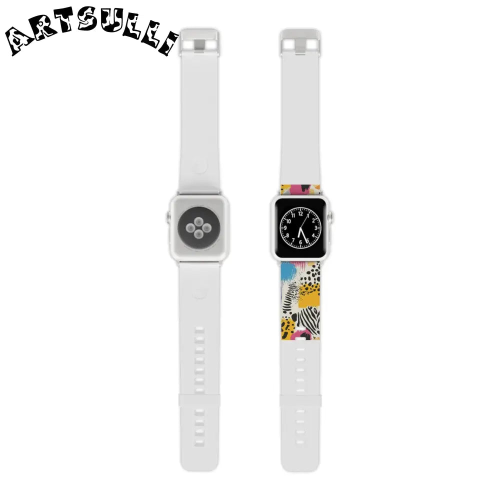 JAKKOUTTHEBXX Rae Zebra Rhapsody Watch Band for Apple Watch