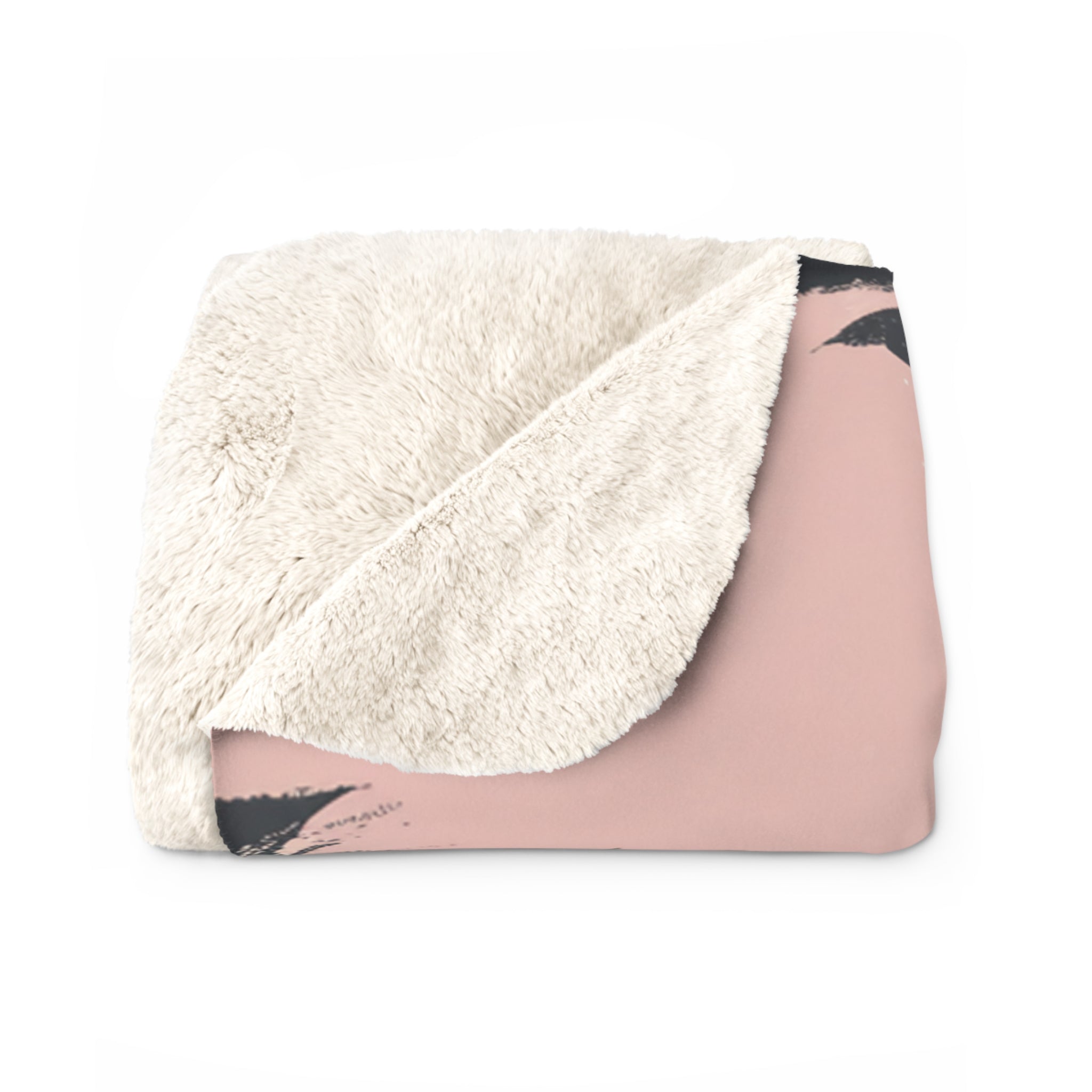 Zebra Brush Strokes Sherpa Fleece Blanket, Artsulli - Art is Long, Life is Short, Home Decor, , , , , , , 
