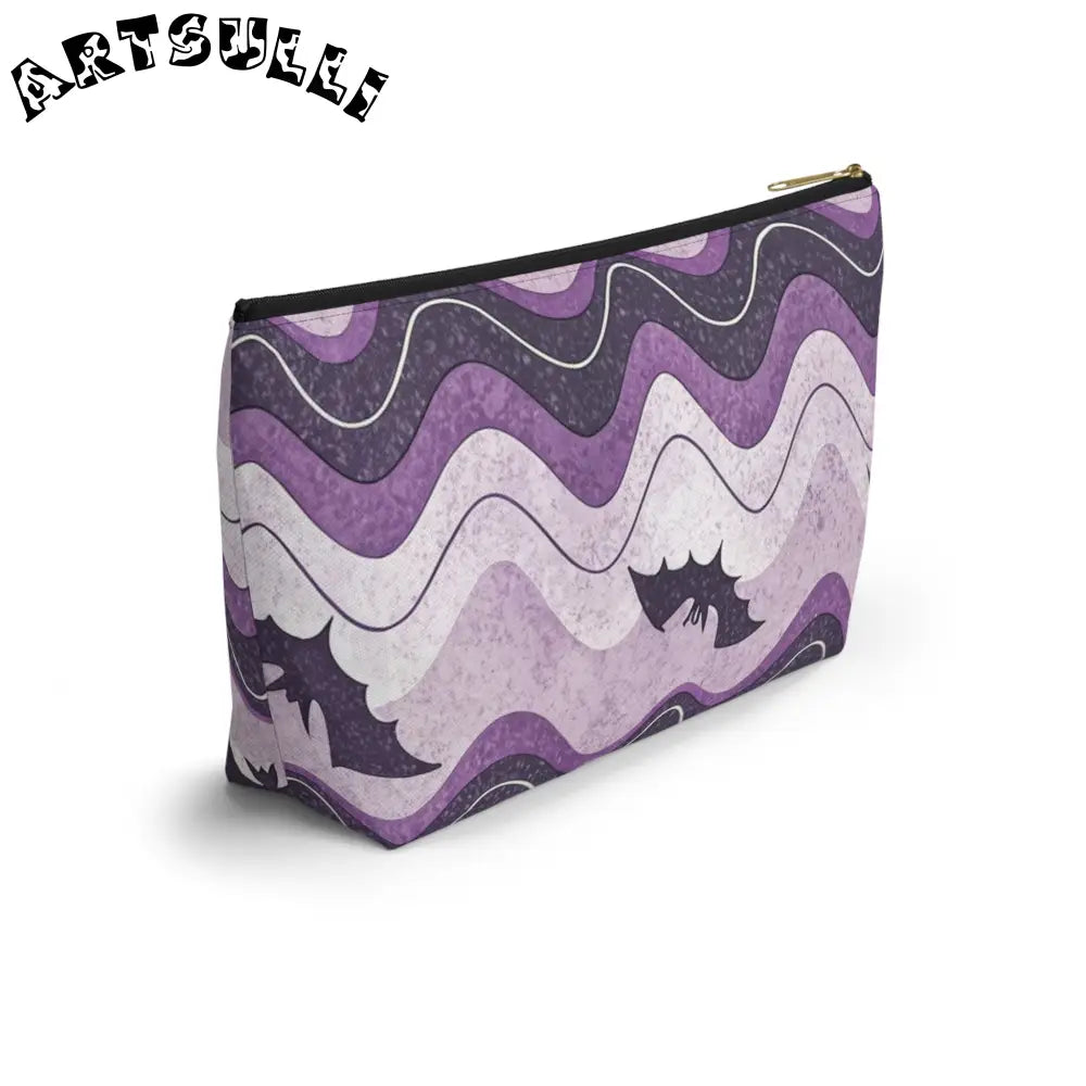 JAKKOUTTHEBXX Bat Wave Accessory Pouch w T-bottom JAKKOUTTHEBXX