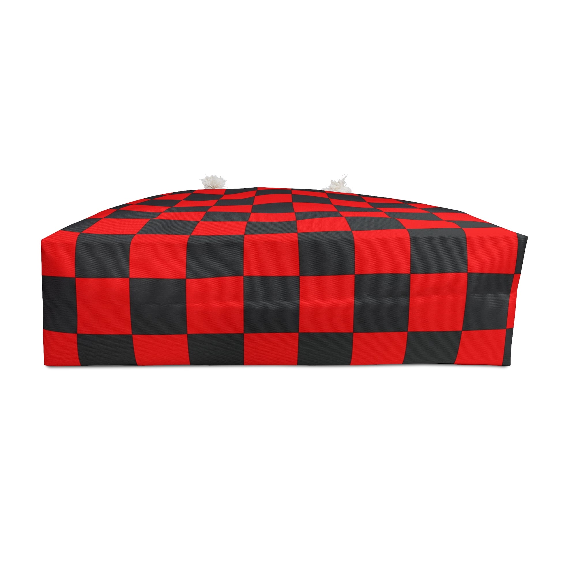 Checkerboard Red and Black Weekender Bag, Artsulli - Art is Long, Life is Short, Bags, , , , , , , 