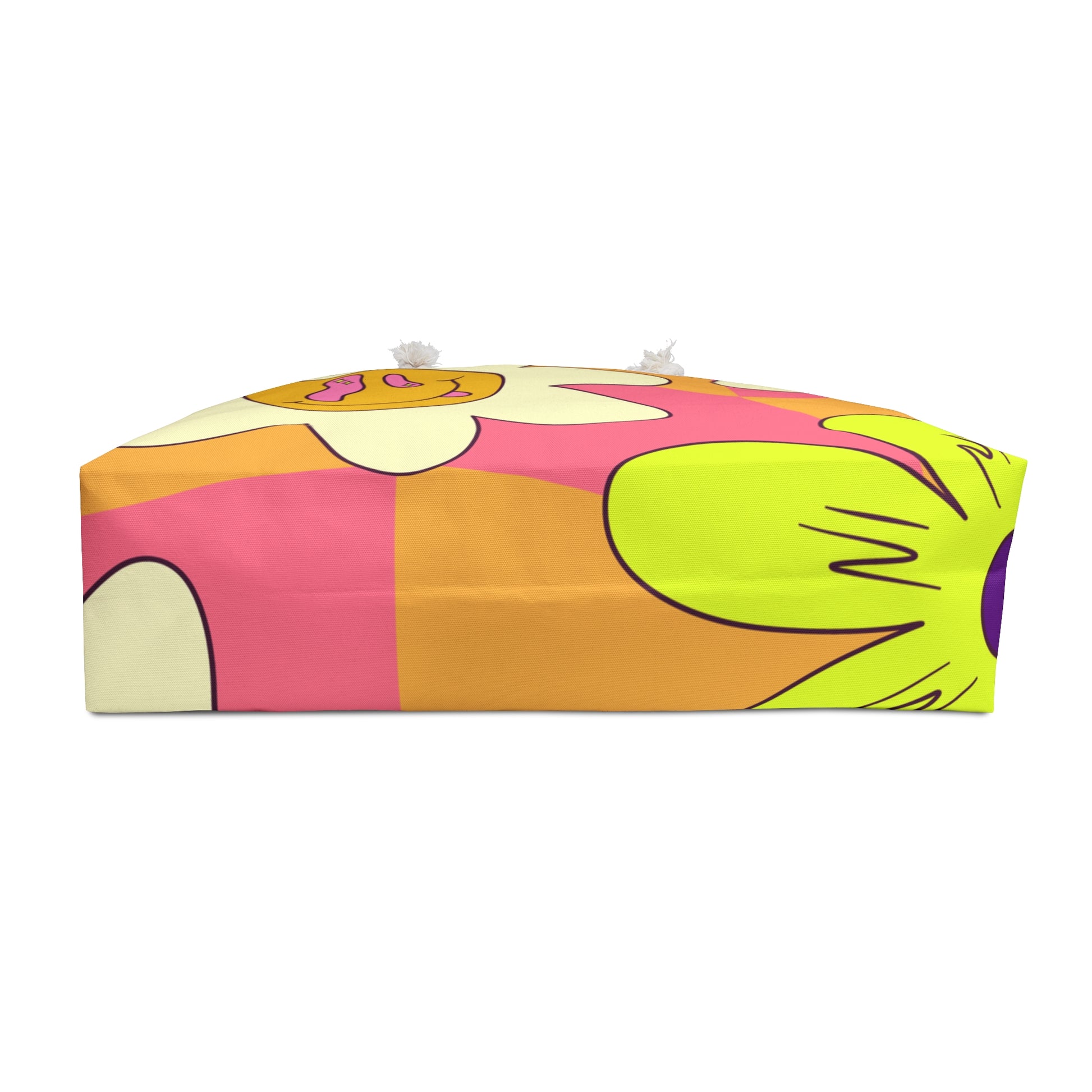 Trippy Sour Face Rave Weekender Bag, Artsulli - Art is Long, Life is Short, Bags, , , , , , , 