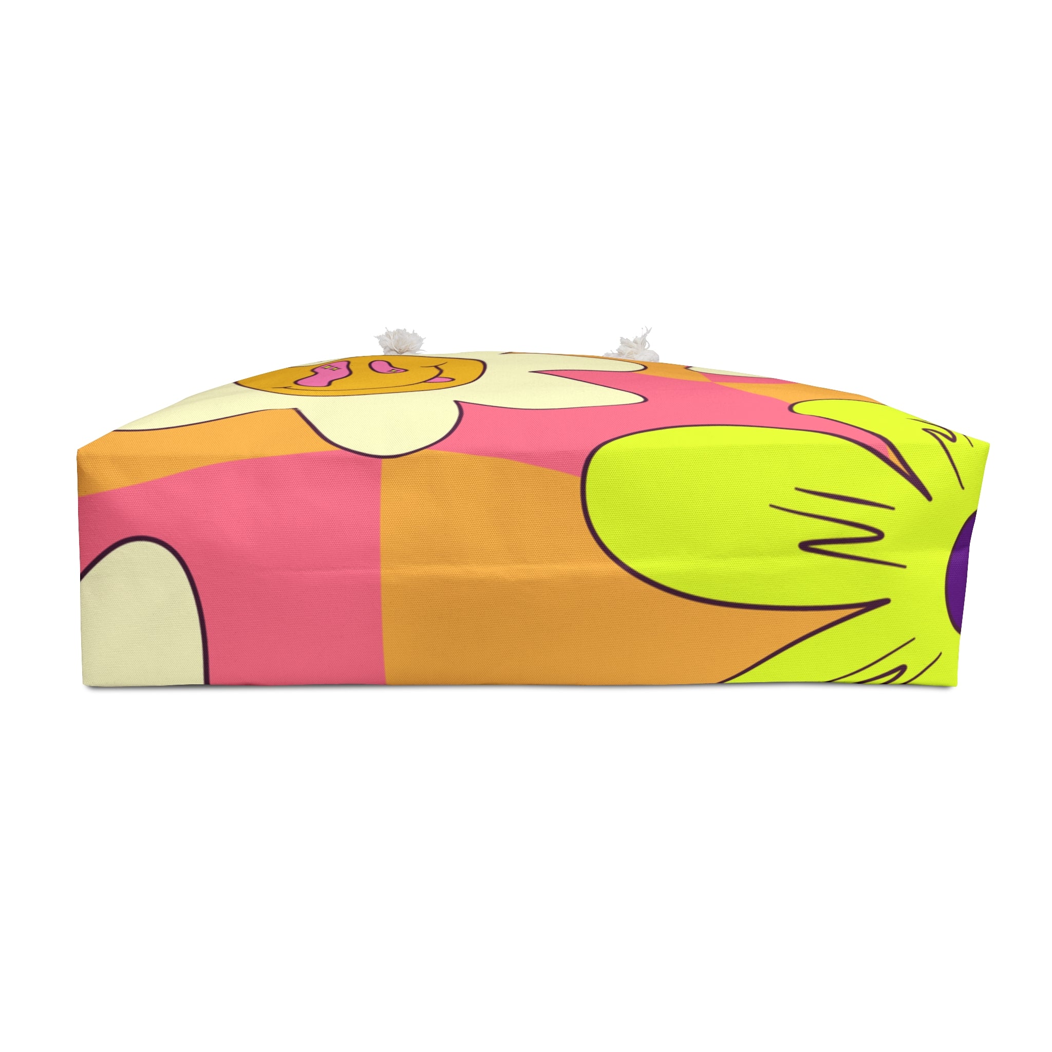 Trippy Sour Face Rave Weekender Bag, Artsulli - Art is Long, Life is Short, Bags, , , , , , , 