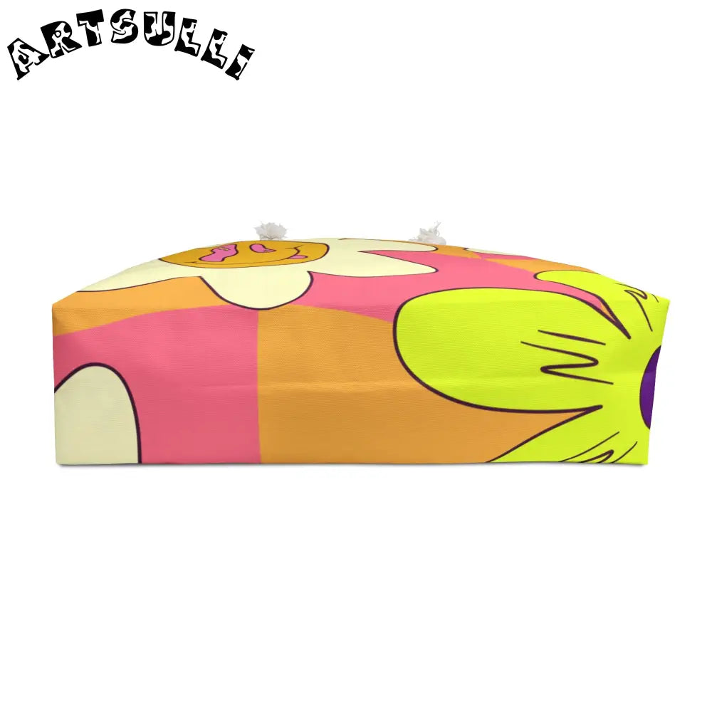 JAKKOUTTHEBXX Trippy Sour Face Rave Weekender Bag JAKKOUTTHEBXX