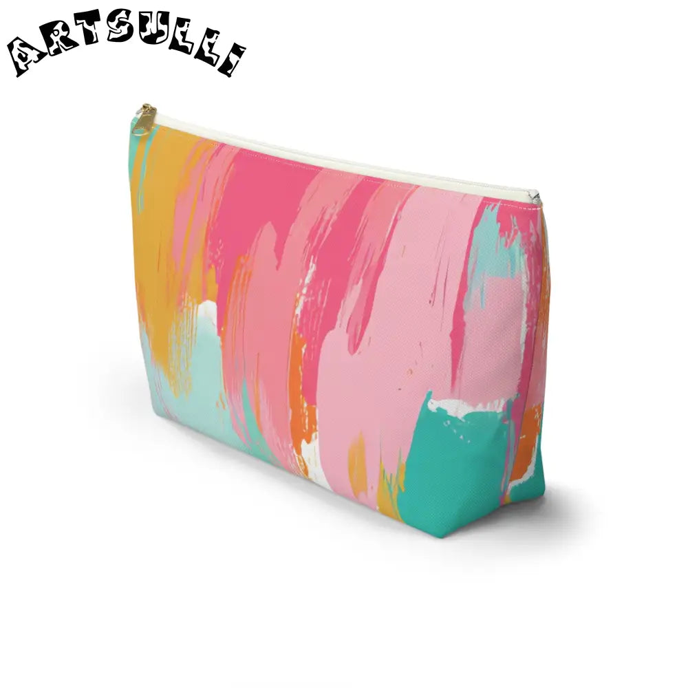 JAKKOUTTHEBXX Preppy Pixel Bloom Accessory Pouch w T-bottom