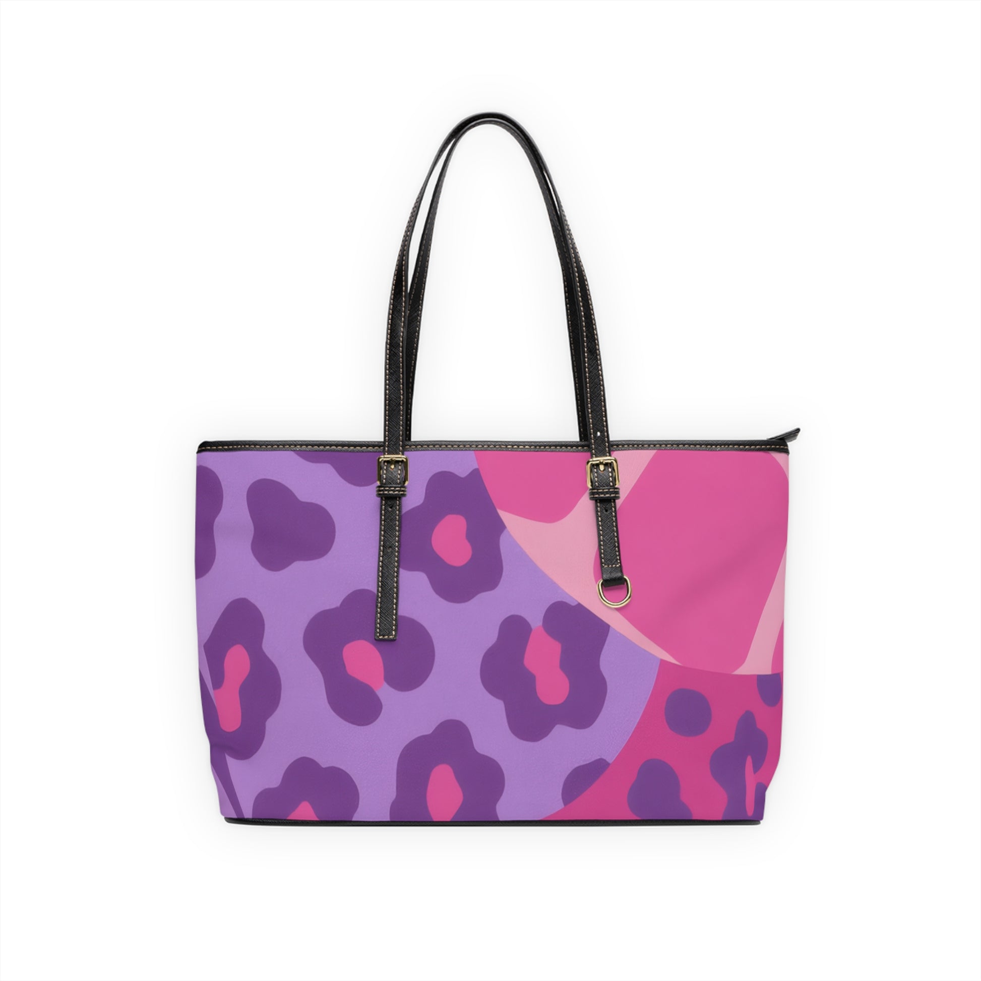 PU Leather Shoulder Bag, Artsulli - Art is Long, Life is Short, Bags, Size, 17" x 11", Color, Black, , , 12863899687565497463