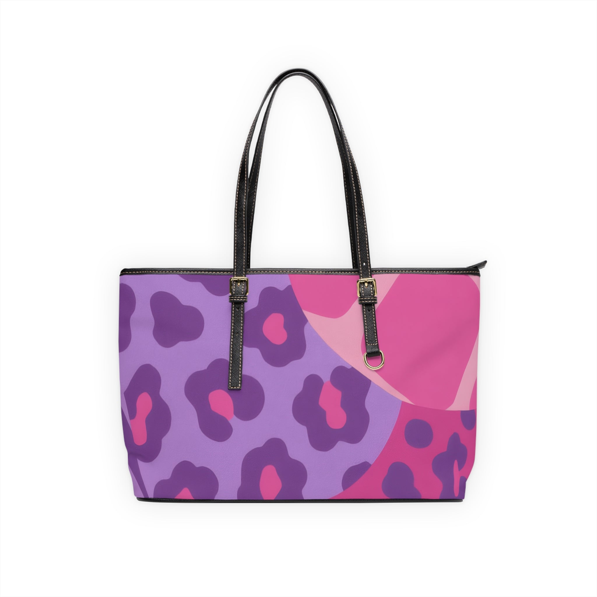 PU Leather Shoulder Bag, Artsulli - Art is Long, Life is Short, Bags, Size, 17" x 11", Color, Black, , , 12863899687565497463
