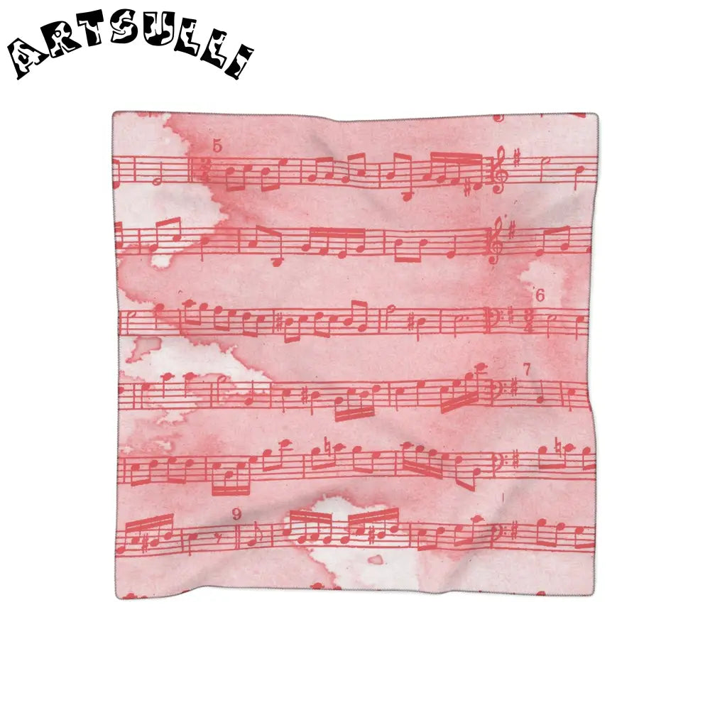 JAKKOUTTHEBXX Pink Music Head Turning Style Scarf 2025