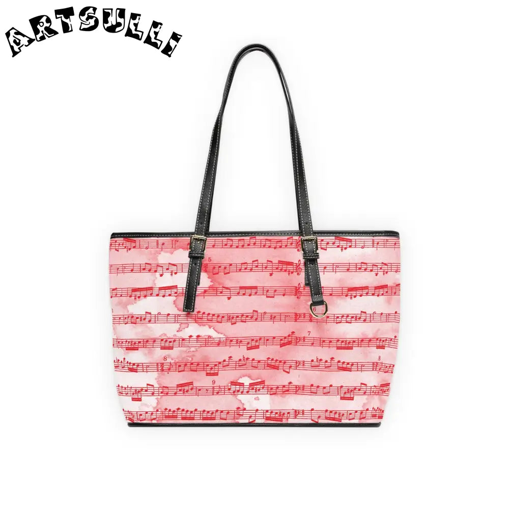 JAKKOUTTHEBXX Pink Music Score Shoulder Bag 2025