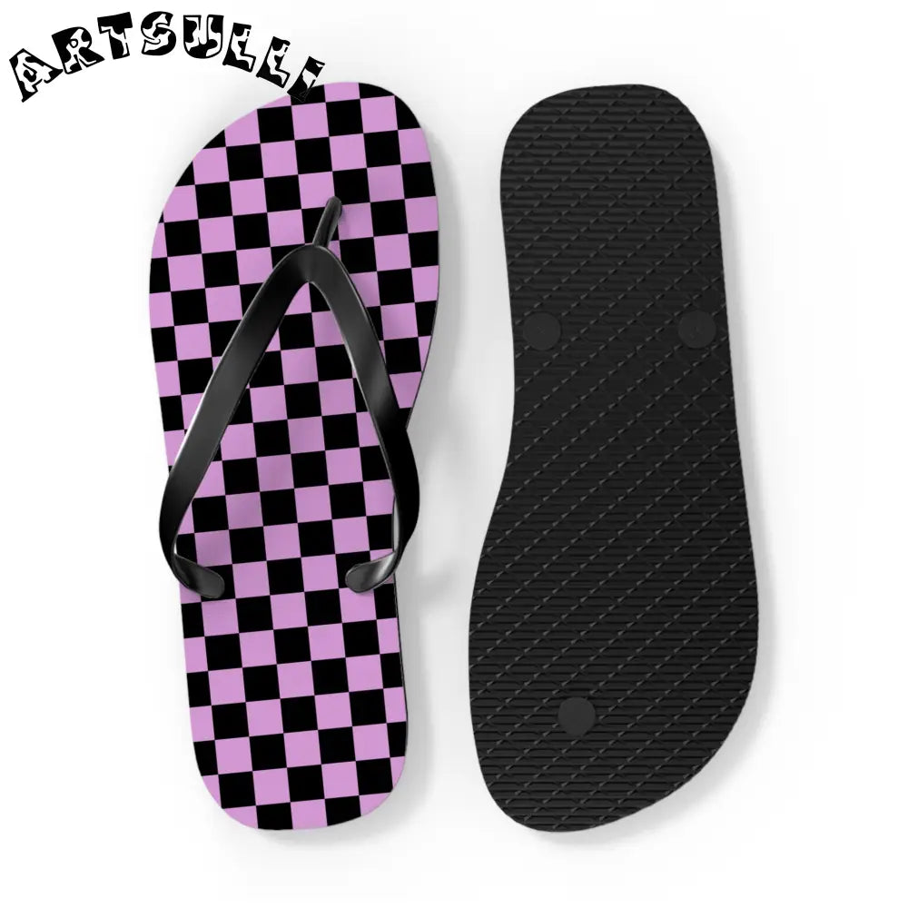 JAKKOUTTHEBXX Pixel Punk Vision Flip Flops JAKKOUTTHEBXX Artsulli