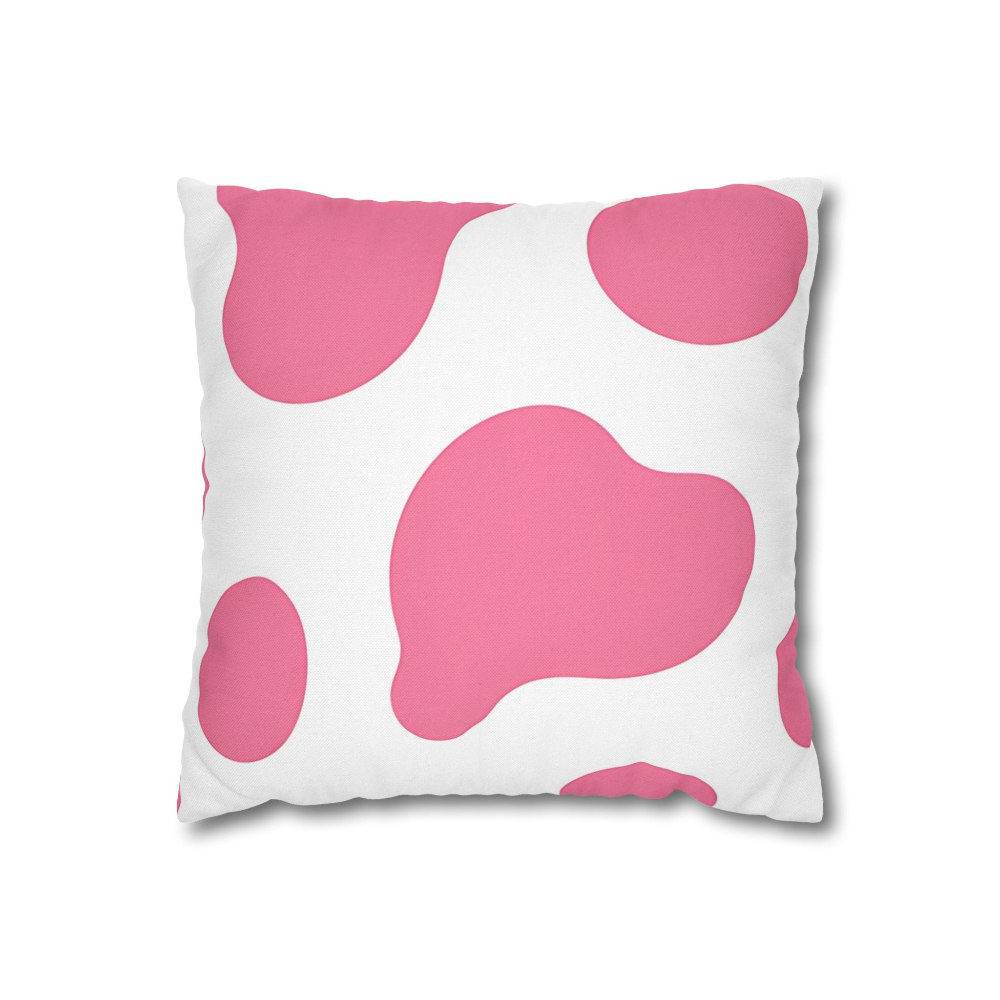 Spun Polyester Square Pillowcase