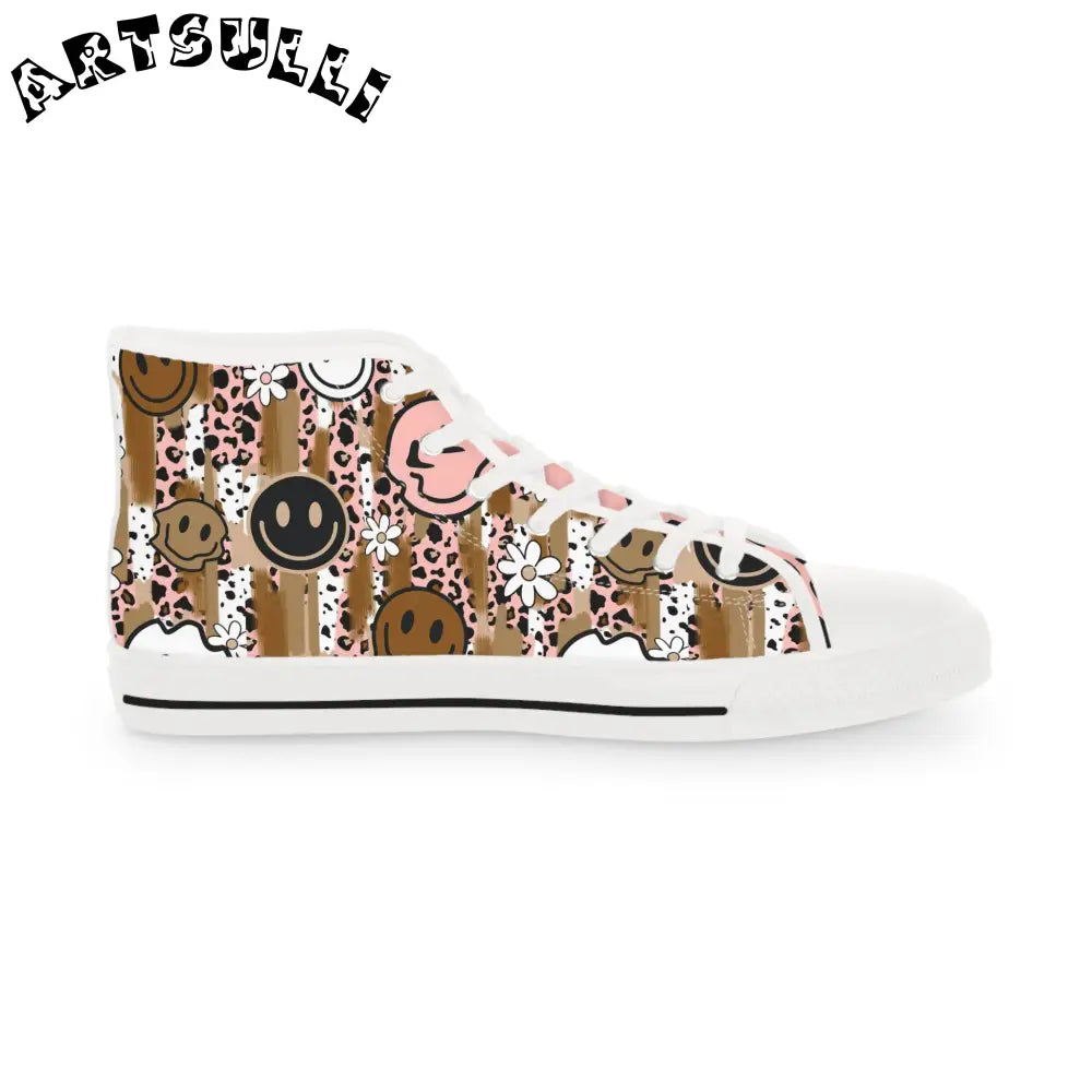 JAKKOUTTHEBXX Sutfin Ghosts Pop Art II Men’s High Top Sneakers