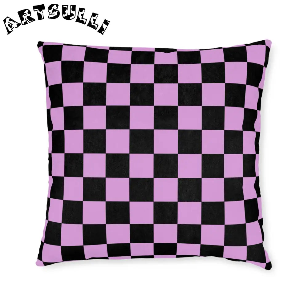 JAKKOUTTHEBXX Pixel Punk Vision Square Pillow JAKKOUTTHEBXX Artsulli