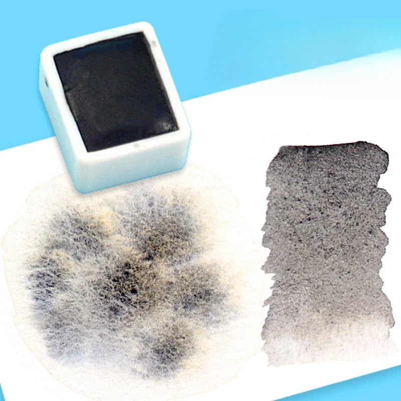 Buy The Best By Artsulli - Art is Long Life Short - 15ml Super Vision Layered Color Solid Watercolor Paint Tools Students Illustration