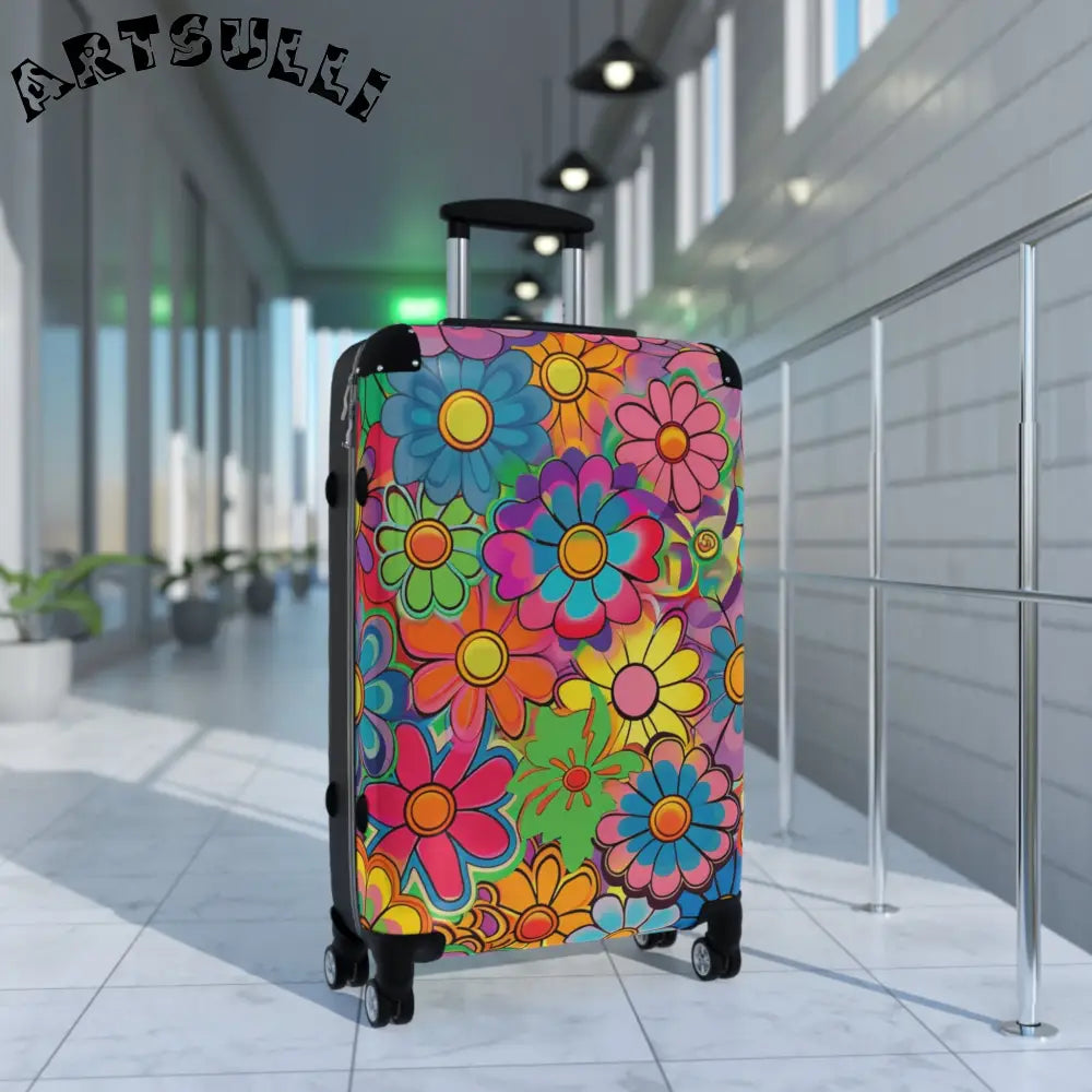 JAKKOUTTHEBXX Chromatic Daisy Dream Suitcase JAKKOUTTHEBXX Artsulli