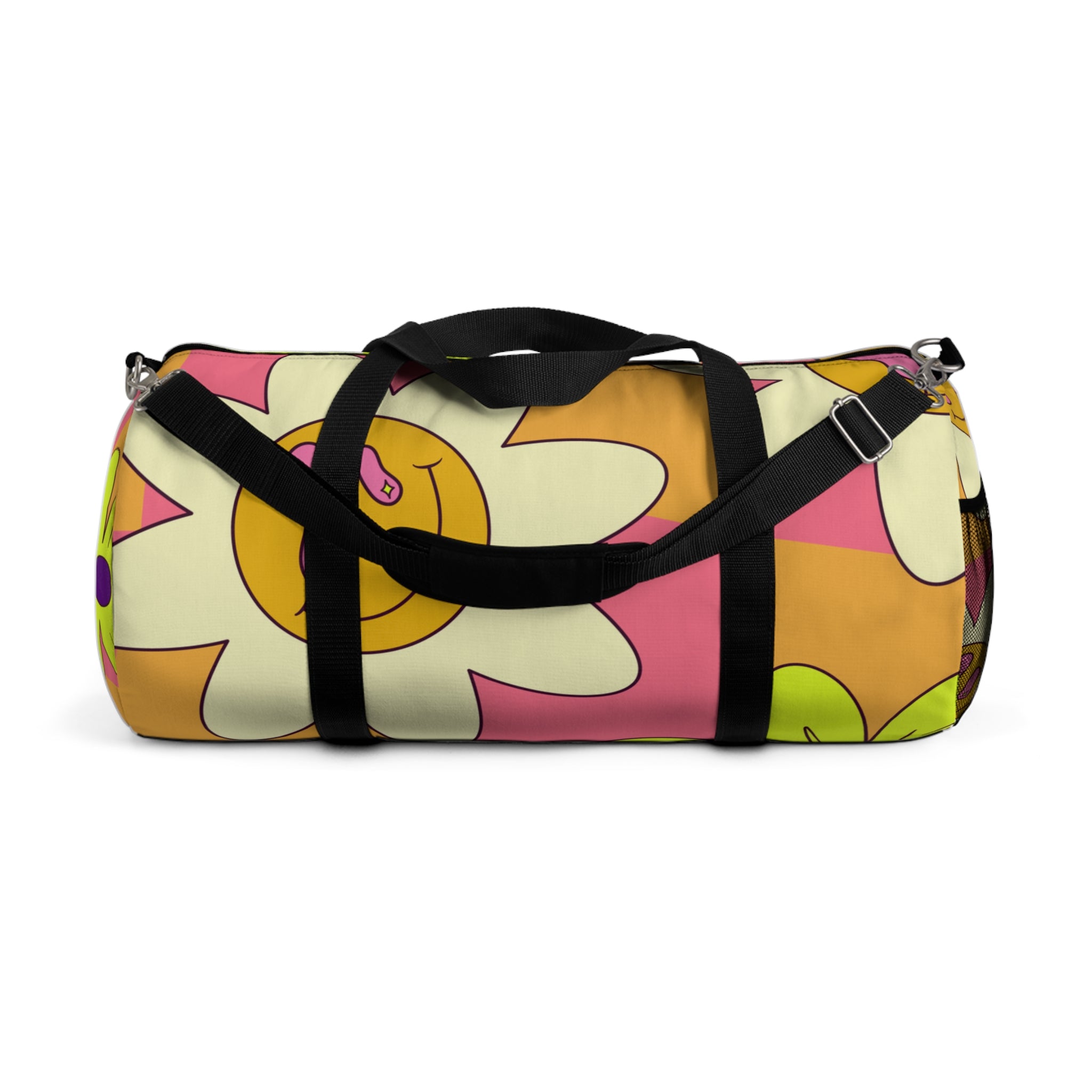 Trippy Sour Face Rave Duffel Bag, Artsulli - Art is Long, Life is Short, Bags, Size, Large, , , , , 13826997466179
