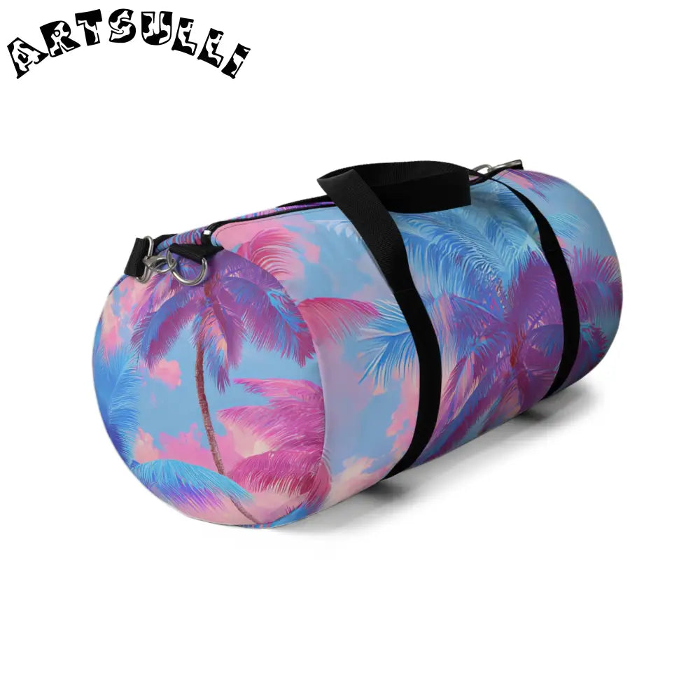 JAKKOUTTHEBXX Ethereal Pastel Palms Duffel Bag JAKKOUTTHEBXX