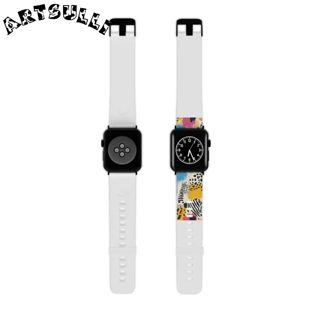 JAKKOUTTHEBXX Rae Zebra Rhapsody Watch Band for Apple Watch