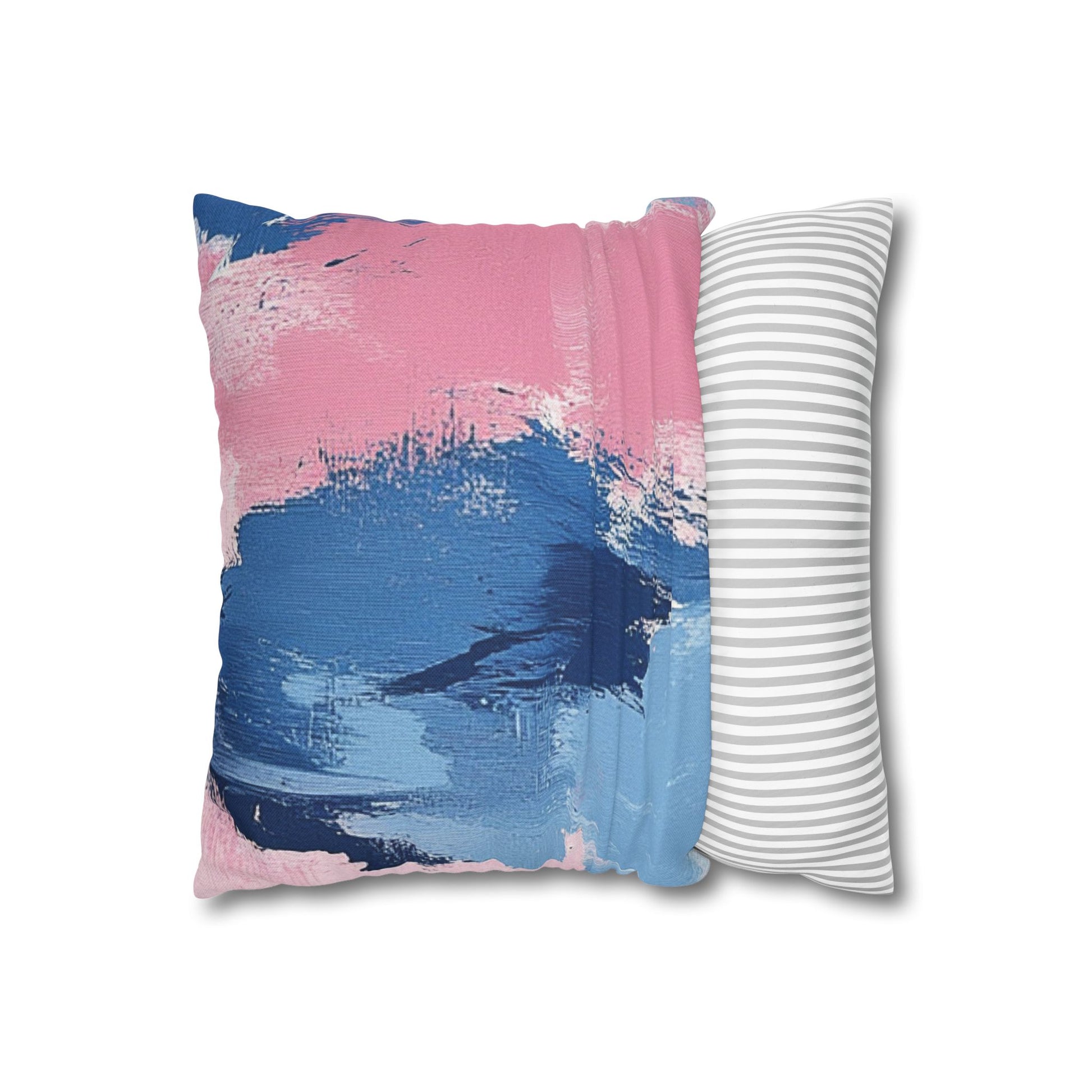 Spun Polyester Square Pillowcase, Artsulli - Art is Long, Life is Short, Home Decor, , , , , , , 
