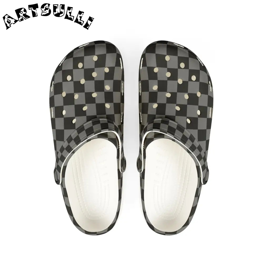 8K Void Surfer EVA Foam Rubber Shoes (AOP), Artsulli - Art is Long, Life is Short, Shoes, Size, US 6 (Women's), Color, White, , , 30303019075102375026