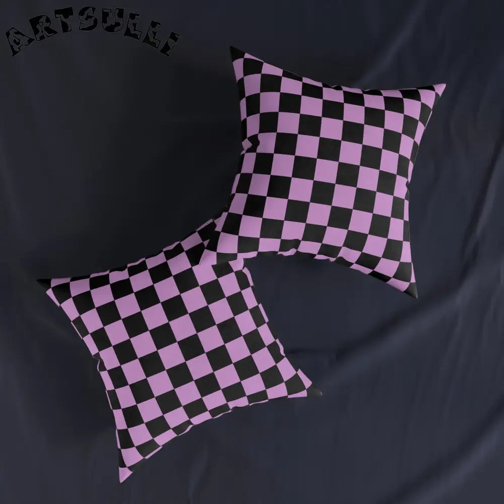 JAKKOUTTHEBXX Pixel Punk Vision Square Pillow JAKKOUTTHEBXX Artsulli