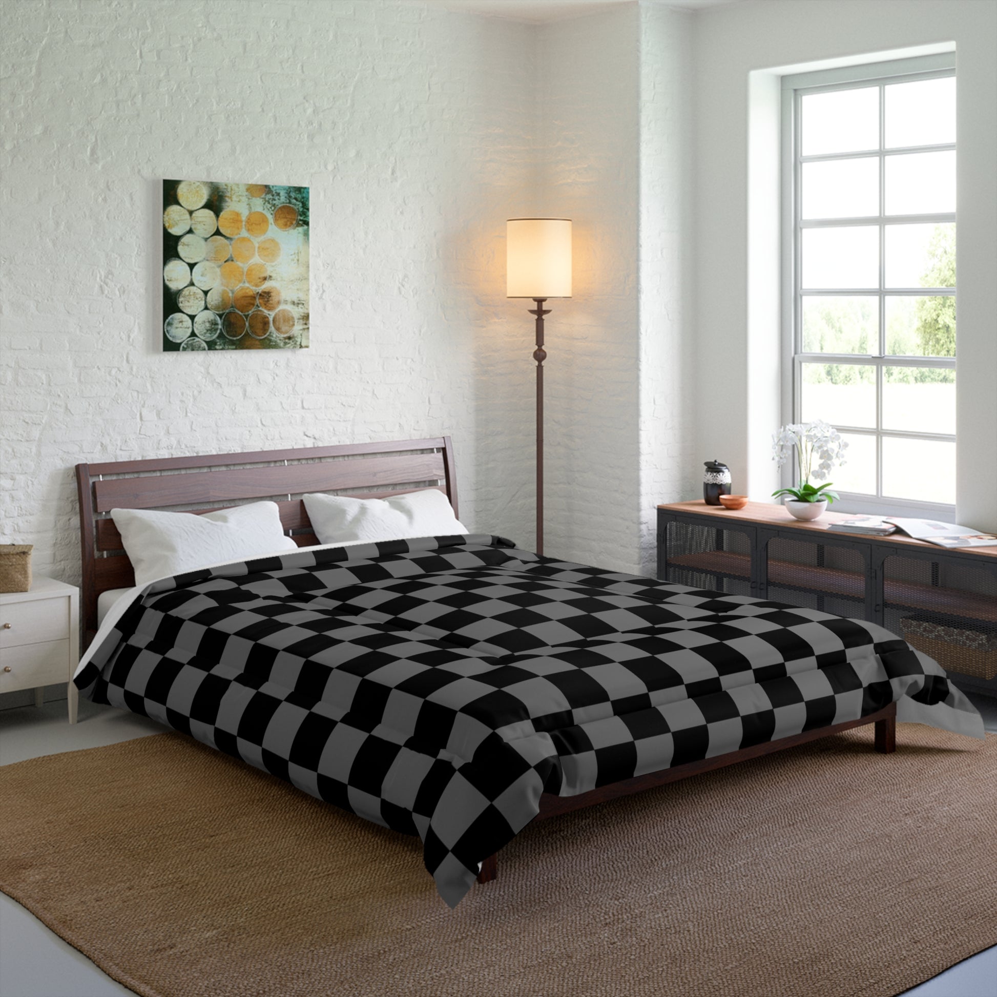 8K Void Surfer Comforter, Artsulli - Art is Long, Life is Short, Home Decor, , , , , , , 