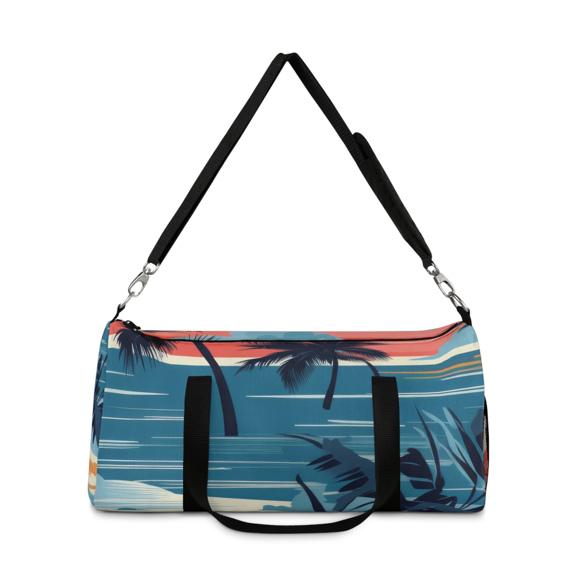 Palm Beach Duffel Bag, Artsulli - Art is Long, Life is Short, Bags, , , , , , , 