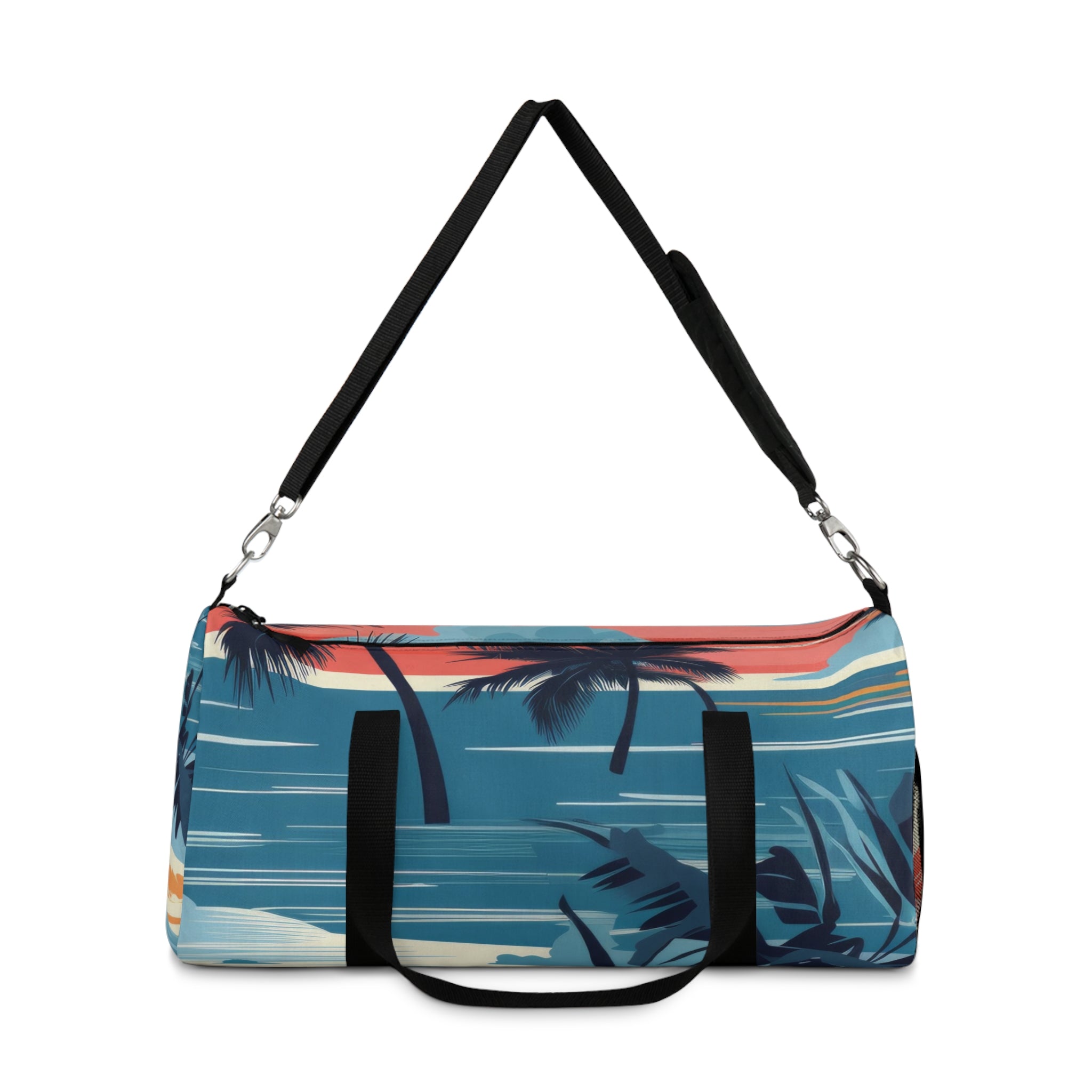 Palm Beach Duffel Bag, Artsulli - Art is Long, Life is Short, Bags, , , , , , , 