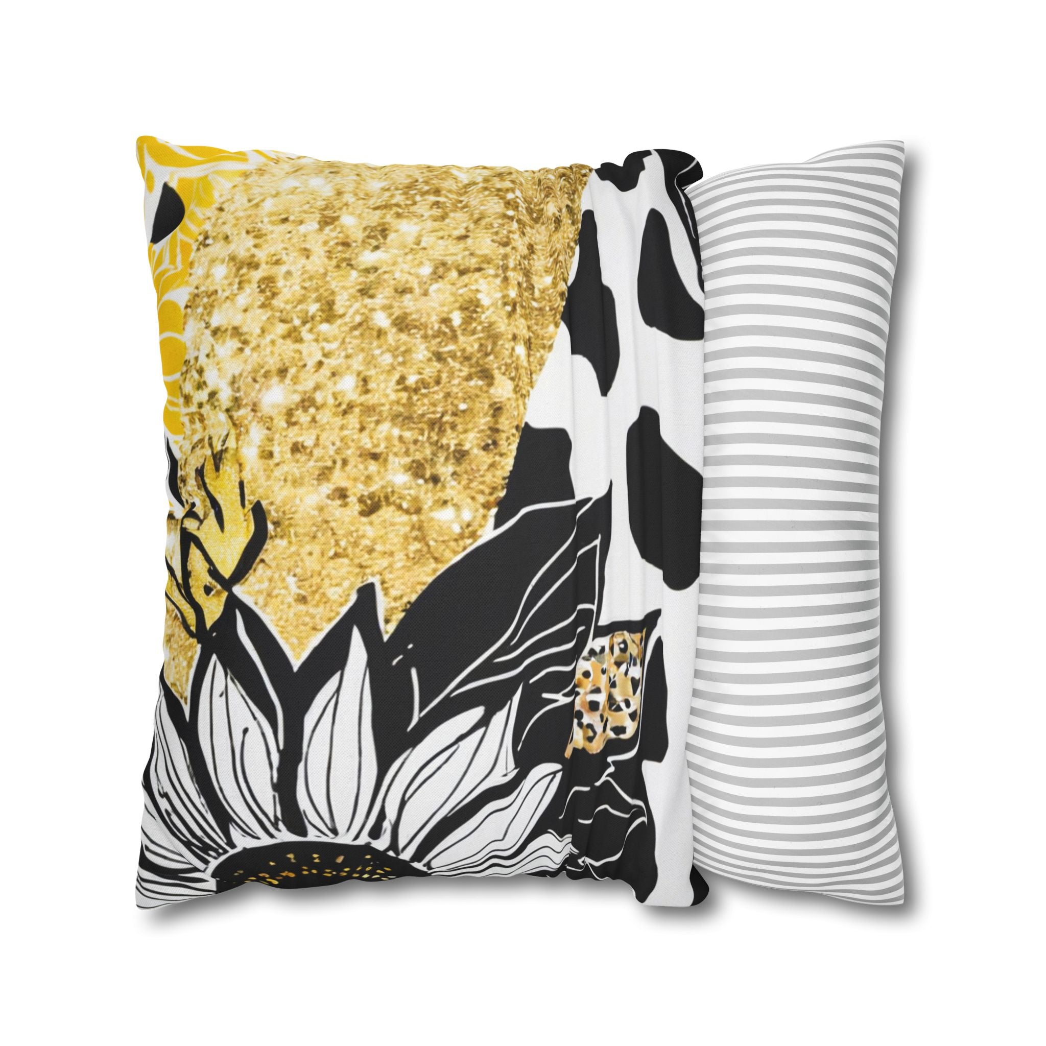 Spun Polyester Square Pillowcase, Artsulli - Art is Long, Life is Short, Home Decor, , , , , , , 
