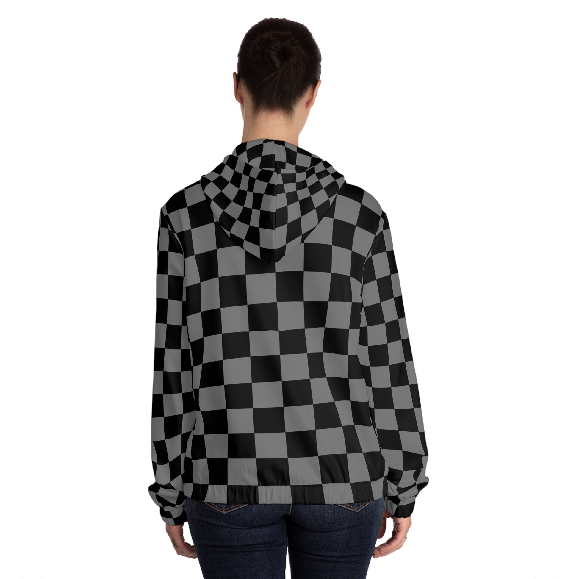 8K Void Surfer Women’s Full-Zip Hoodie (AOP), Artsulli - Art is Long, Life is Short, All Over Prints, , , , , , , 